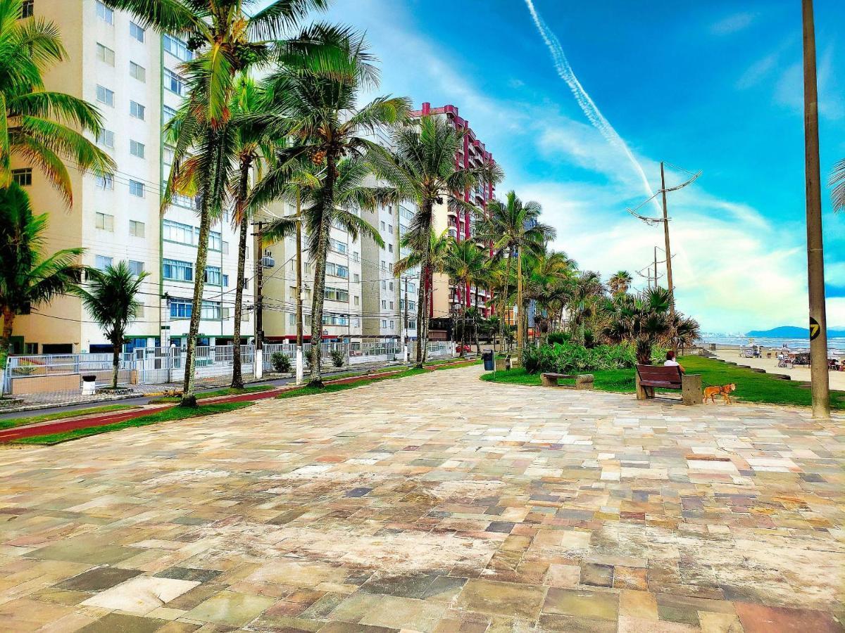 Apartamento Na Vila Caicara Em Predio Frente Mar Com Excelente Localizacao Por Reserva Praia Praia Grande  Exterior foto